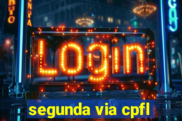 segunda via cpfl